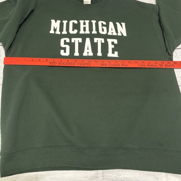 Champion Michigan State Spartans Mens Size XL Crew Neck Sweatshirt Pullover - Picture 9 of 13